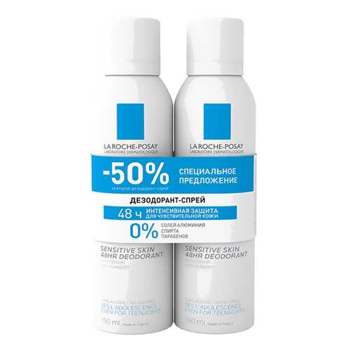 Дезодорант LA ROCHE-POSAY SENSITIVE SKIN 48HR в Орифлейм