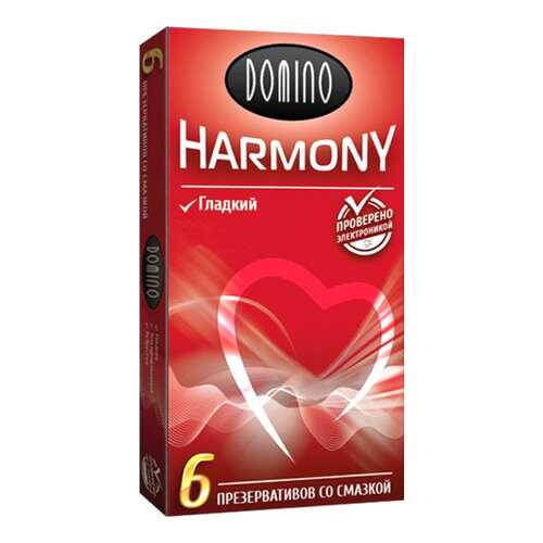 Презервативы Domino Harmony гладкие 6 шт. в Орифлейм