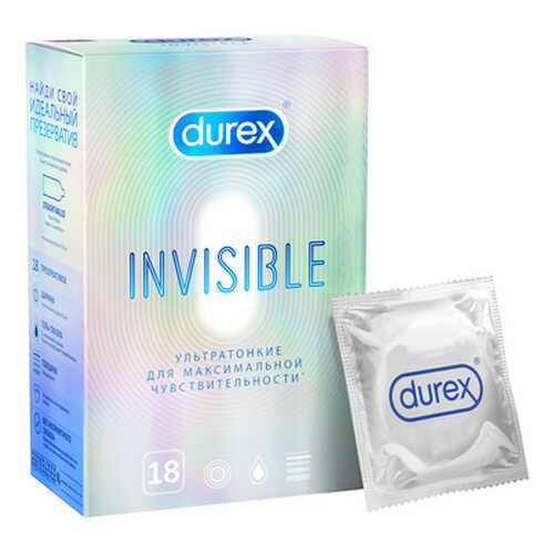 Презервативы Durex Invisible 18 шт. в Орифлейм