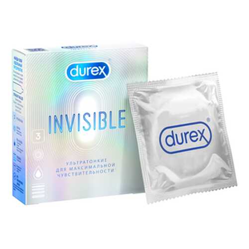 Презервативы Durex Invisible 3 шт. в Орифлейм