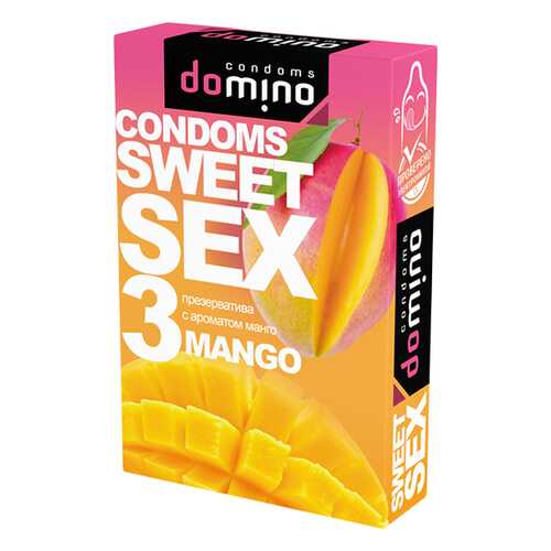 Презервативы Luxe DOMINO SWEETSEX, манго №3 в Орифлейм