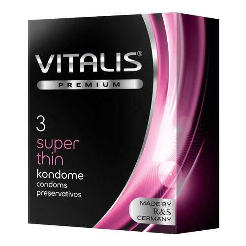 Презервативы Vitalis premium super thin 3 шт. в Орифлейм
