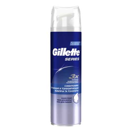 Пена для бритья Gillette Series Питающая и тонизирующая 250 мл в Орифлейм