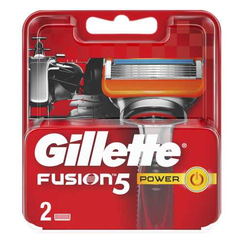 Сменные кассеты Gillette Fusion5 Power 2 шт в Орифлейм