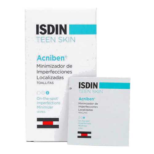 Влажные салфетки Isdin Teen Skin Acniben 30 шт в Орифлейм