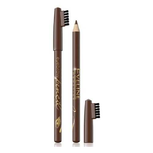 Контурный карандаш для бровей Eveline Eyebrow Pencil Brown в Орифлейм