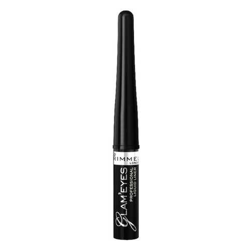 Подводка для глаз RIMMEL Glam'Eyes Professional Liquid Liner, тон №001 в Орифлейм