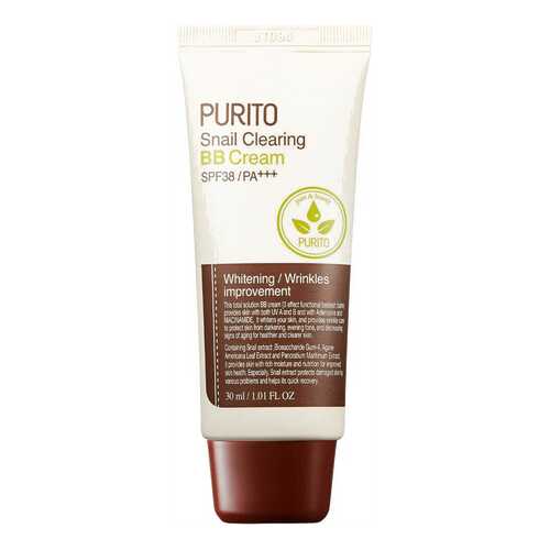 BB средство Purito Snail Clearing BB Cream тон 23 Natural Beige в Орифлейм