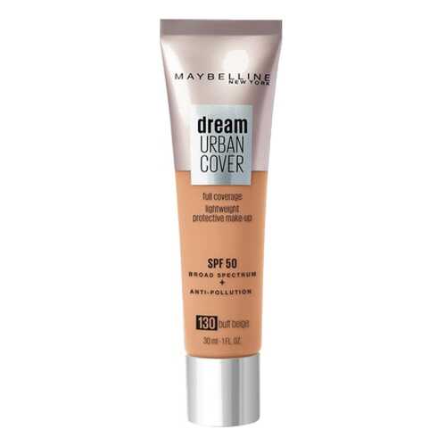 Тональный крем Maybelline Dream Urban Cover SPF 50 130 Buff Beige 30 мл в Орифлейм