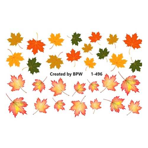 BPW.Style Слайдер-дизайн «Кленовые листья» №1-496 в Орифлейм