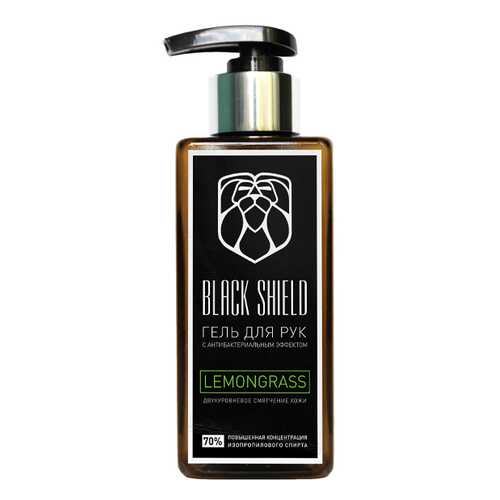 Антисептик-гель для рук спиртовой Black Shield, аромат Lemongrass 250 мл в Орифлейм