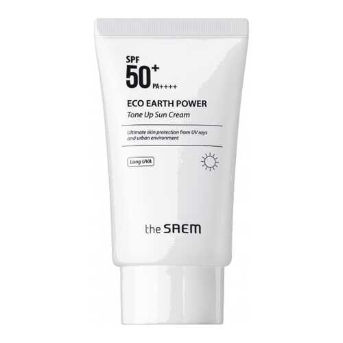 Солнцезащитное средство The Saem Eco Earth Power Tone Up Sun Cream 50 мл в Орифлейм