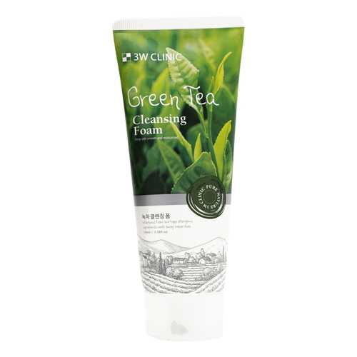 Пенка для умывания 3W Clinic Green Tea Cleansing Foam 100 мл в Орифлейм