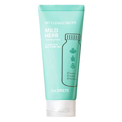 Пенка для умывания The Saem My Cleanse Recipe Cleansing Foam Mild Herb, 150 мл в Орифлейм