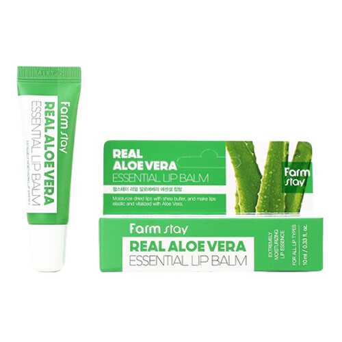 Бальзам для губ FarmStay Lip balm Real Aloe Vera Essential 10 мл в Орифлейм