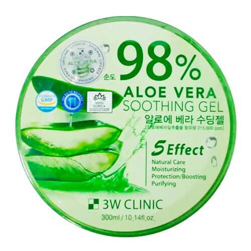 Гель для лица 3W Clinic Aloe Vera Soothing Gel 300 г в Орифлейм