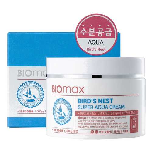 Крем для лица BIOmax Bird's nest Super Aqua Cream 100мл в Орифлейм