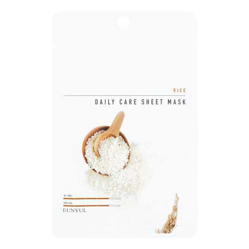 Маска для лица Eunyul Daily Care Sheet Mask Rice 22 г в Орифлейм