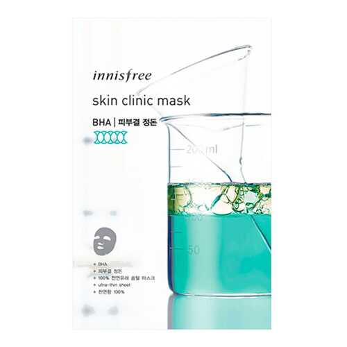 Маска для лица Innisfree It's Real Squeeze Mask - BHA 20 г в Орифлейм