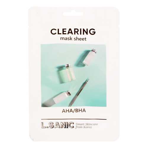 Маска для лица L.SANIC AHA/BHA Clearing Mask Sheet 25 мл в Орифлейм