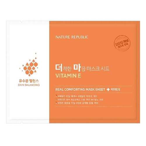 Маска для лица Nature Republic Real Comforting Mask Sheet (Vitamin E) 24 г в Орифлейм