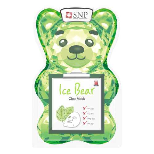 Маска для лица SNP Ice Bear Cica mask 33 мл в Орифлейм