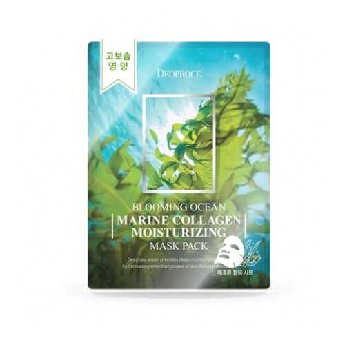 Набор из 5 масок для лица Deoproce Blooming Marine Collagen Moisturizing Mask Pack в Орифлейм