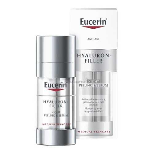 Ночной уход Eucerin Hyaluron Filler Peeling & Serum Nuit 30 мл в Орифлейм