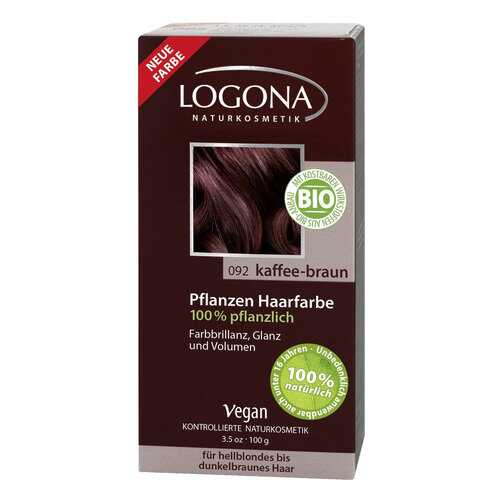 Краска для волос Logona Herbal Hair Colour 092 Coffee Brown 100 г в Орифлейм