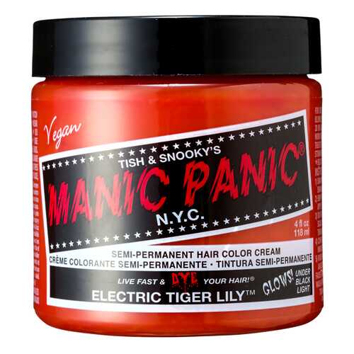 Краска для волос Manic Panic Classic Creme Electric Tiger Lily 118 г в Орифлейм