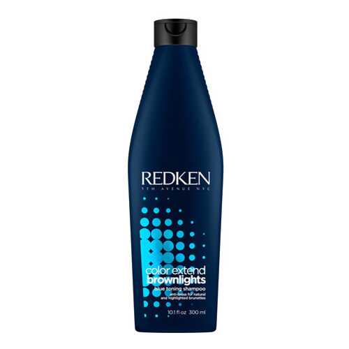 Шампунь с синим пигментом для нейтрализации тёмных волос Redken Brownlights 300 мл в Орифлейм